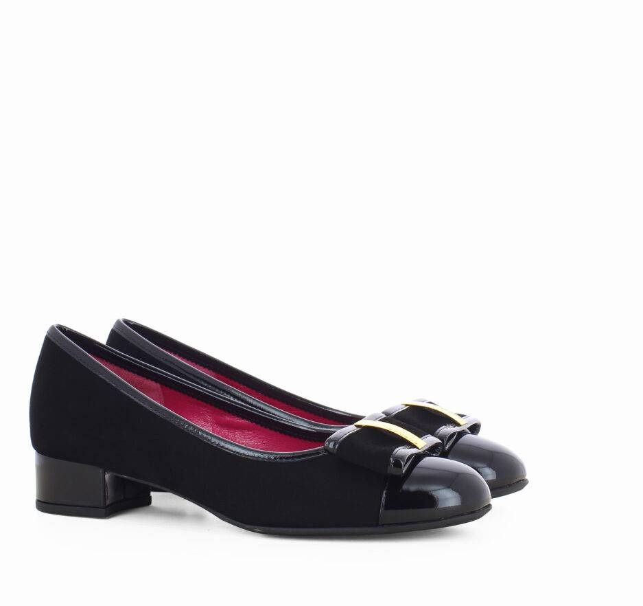Le Babe BALLERINE IN VELOUR NERO Fino Al -60%