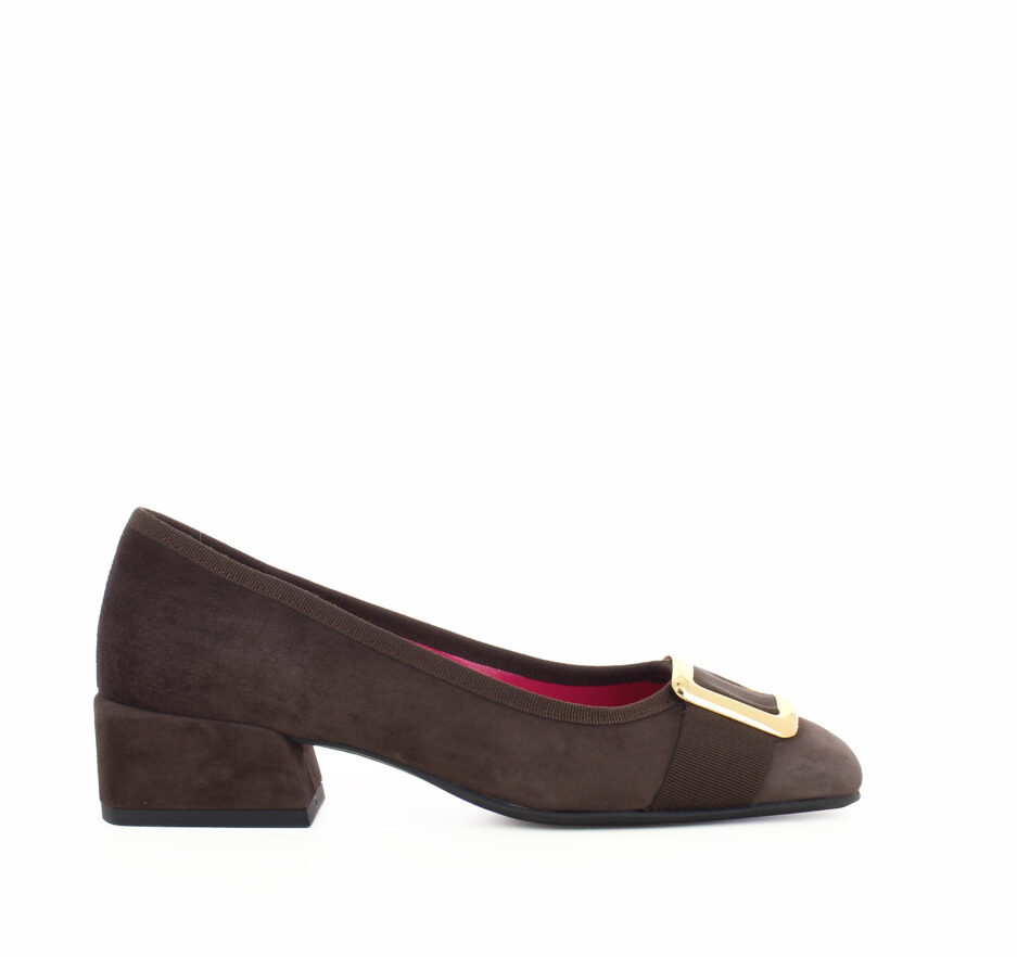 Le Babe BALLERINE IN VELOUR TESTA DI MORO