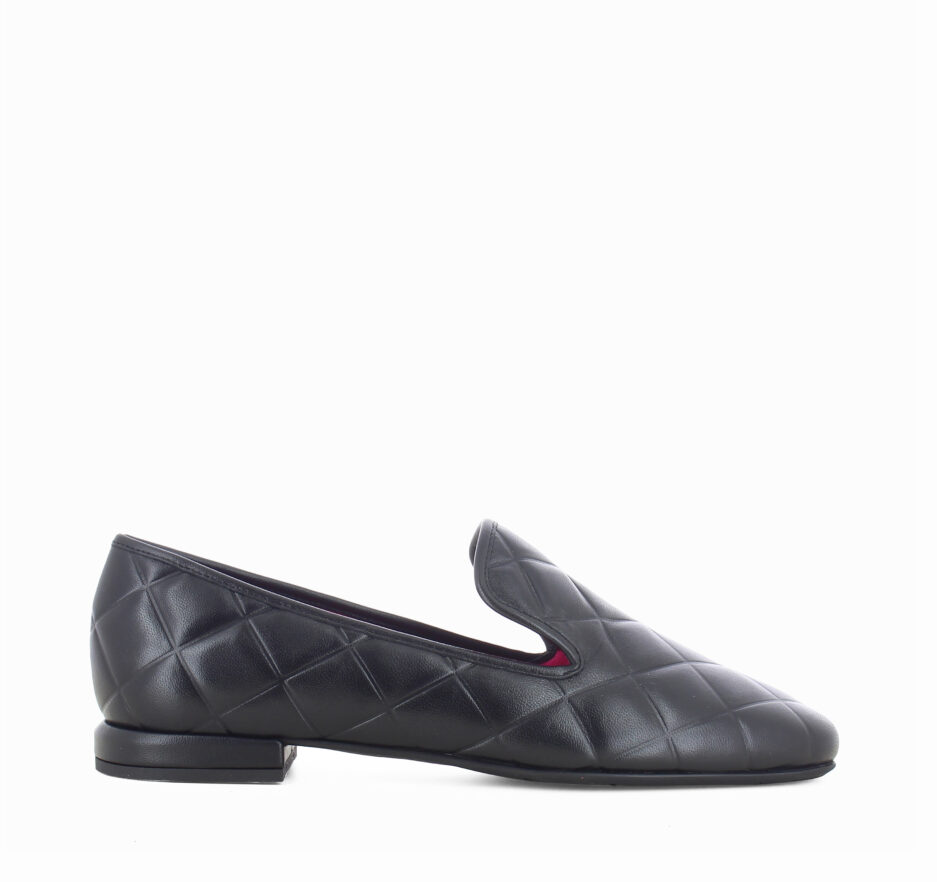 Le Babe SLIP ON IN NAPPA NERA Convenienza