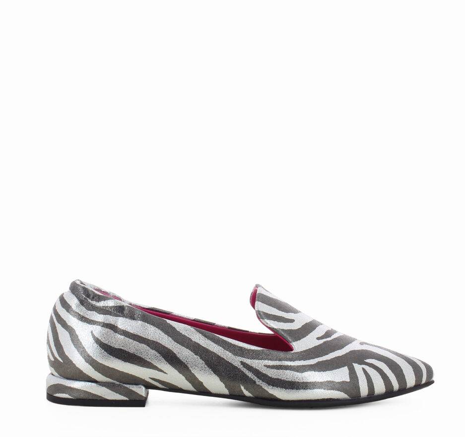 Le Babe SLIP ON IN LAMINATO ZEBRA Sconto