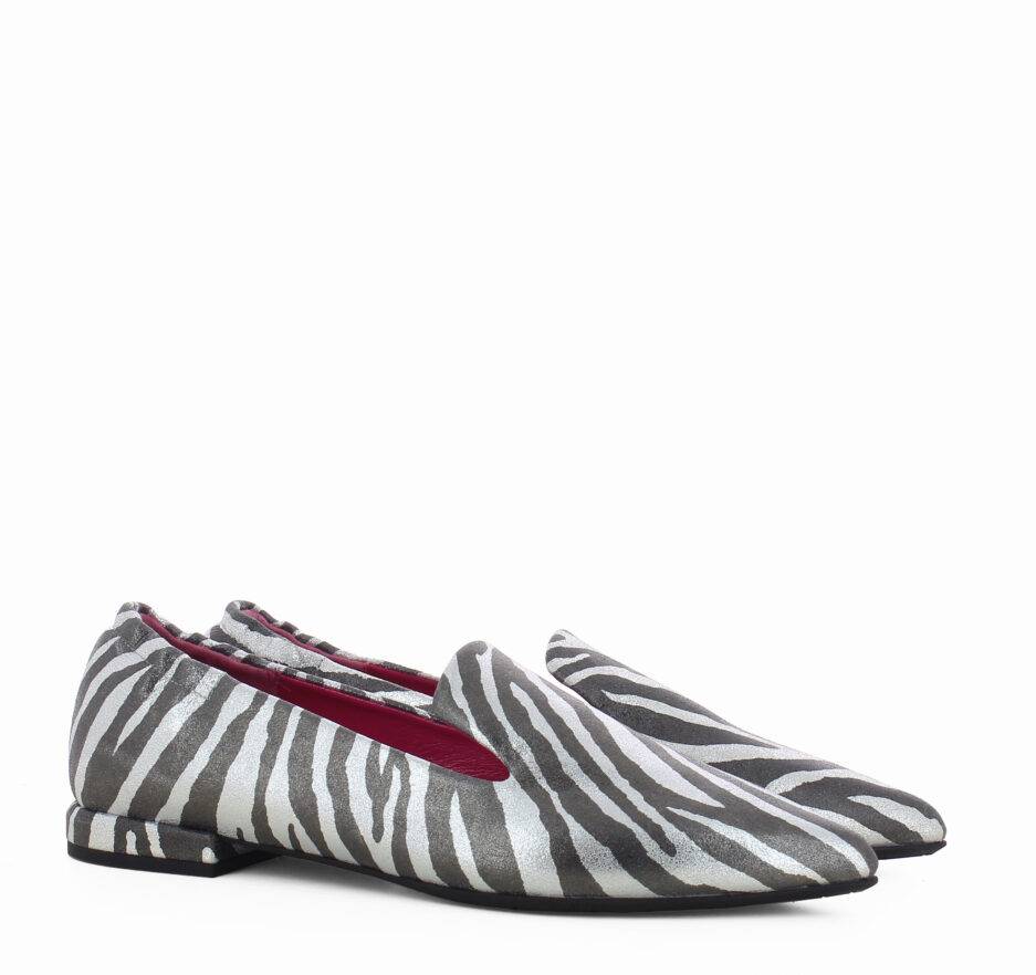 Le Babe SLIP ON IN LAMINATO ZEBRA Sconto