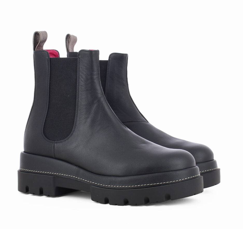 Le Babe TRONCHETTI IN VITELLO NERO Hotsell