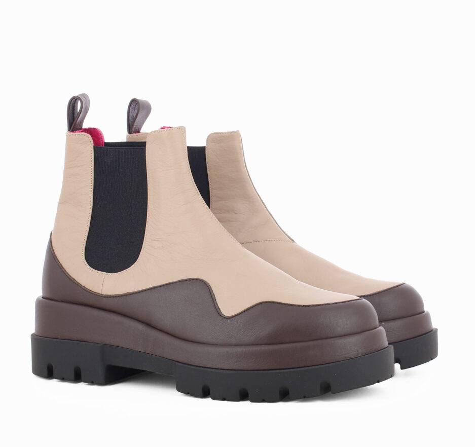 Le Babe TRONCHETTI IN VITELLO SAND Vendita Economica