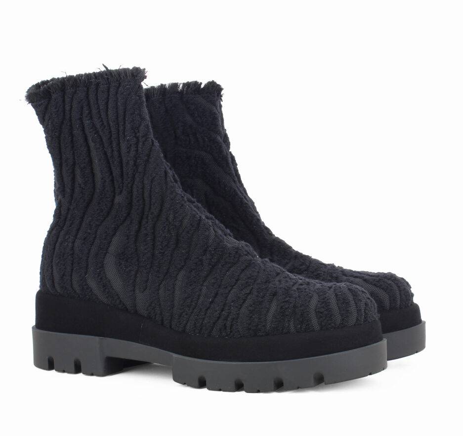 Le Babe TRONCHETTI IN STRETCH ZEBRA BLACK Vendite Flash