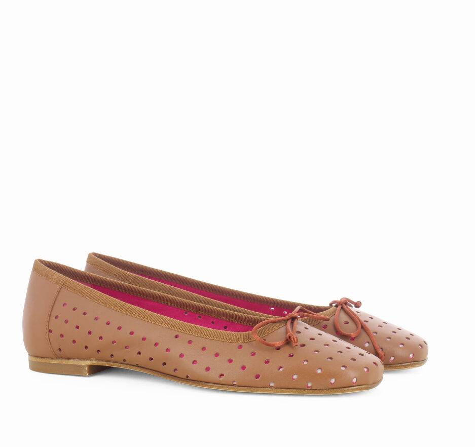 Le Babe BALLERINE IN NAPPA CUOIO Promozione