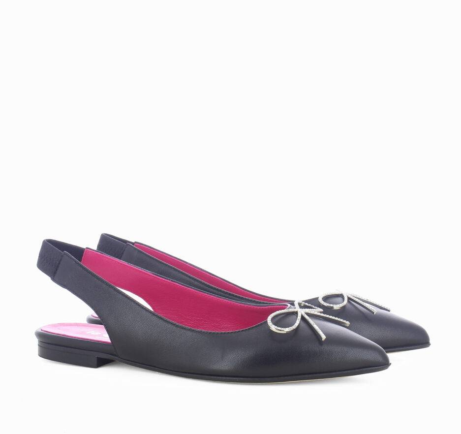 Le Babe CHANEL IN NAPPA NERA Negozi Online