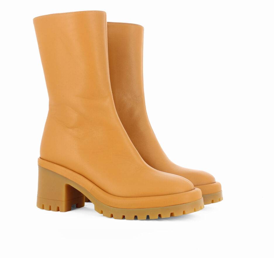 Le Babe TRONCHETTI IN VITELLO COGNAC Hotsell