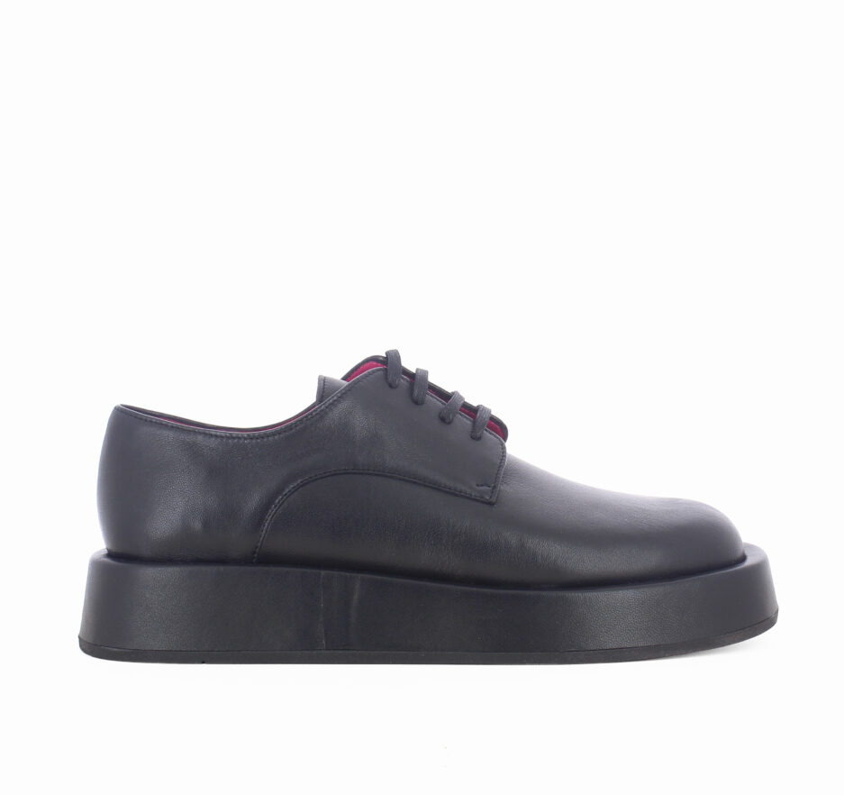 Le Babe STRINGATE IN NAPPA NERA Consegna Veloce