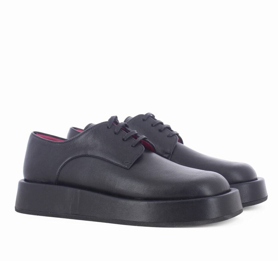 Le Babe STRINGATE IN NAPPA NERA Consegna Veloce