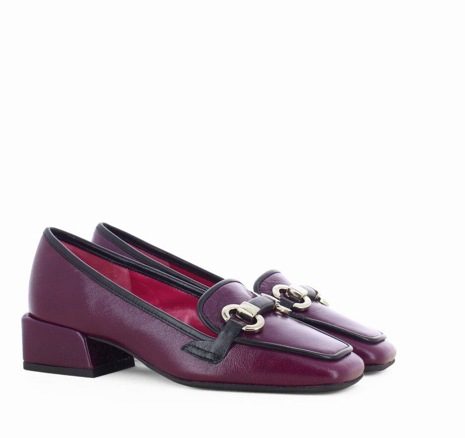 Le Babe MOCASSINI IN CHARLIE PURPLE Affare Del Giorno