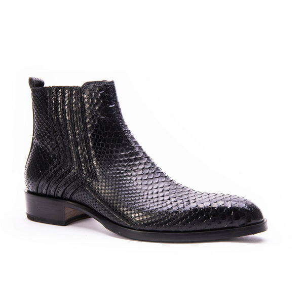 Jo Ghost Stivaletto nero in pitone 2014 Moda
