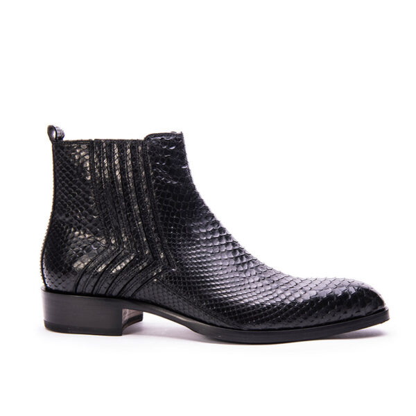 Jo Ghost Stivaletto nero in pitone 2014 Moda