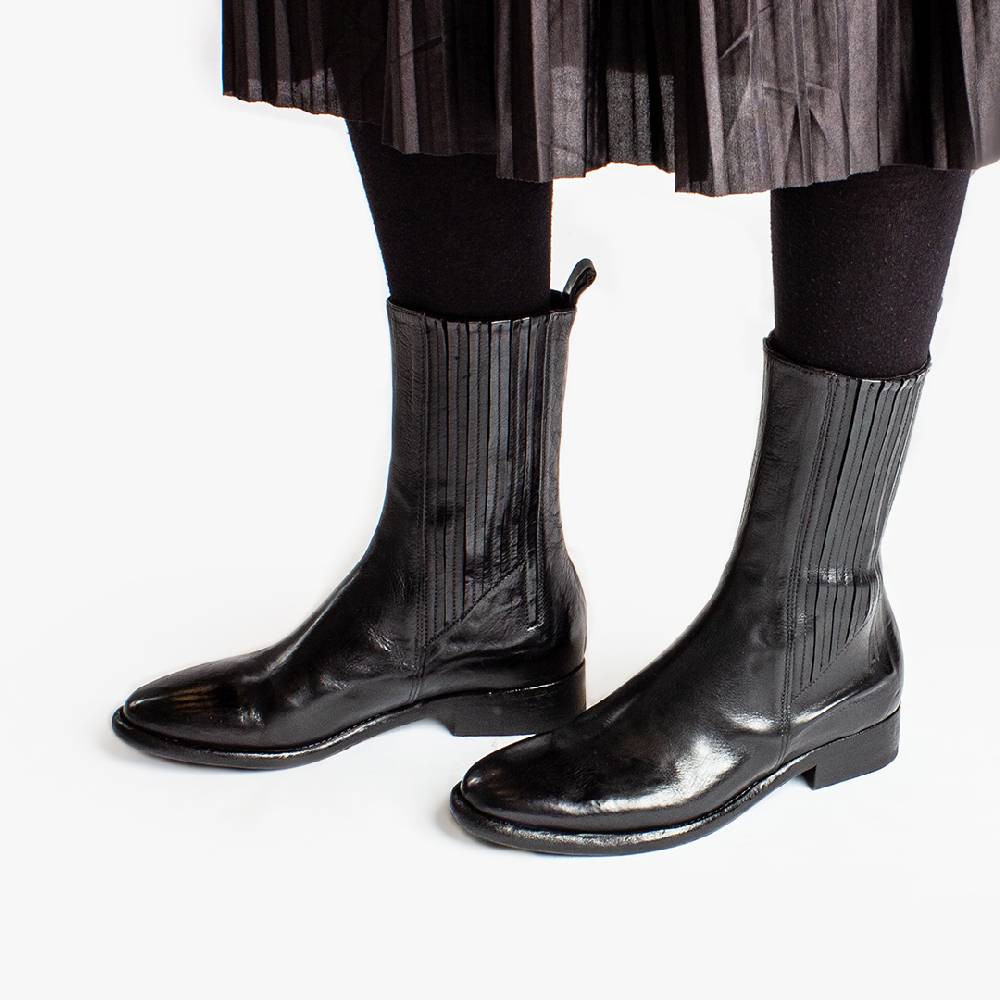 King Tartufoli ELASTIC BOOT BLK CAV Spedizione Gratuita