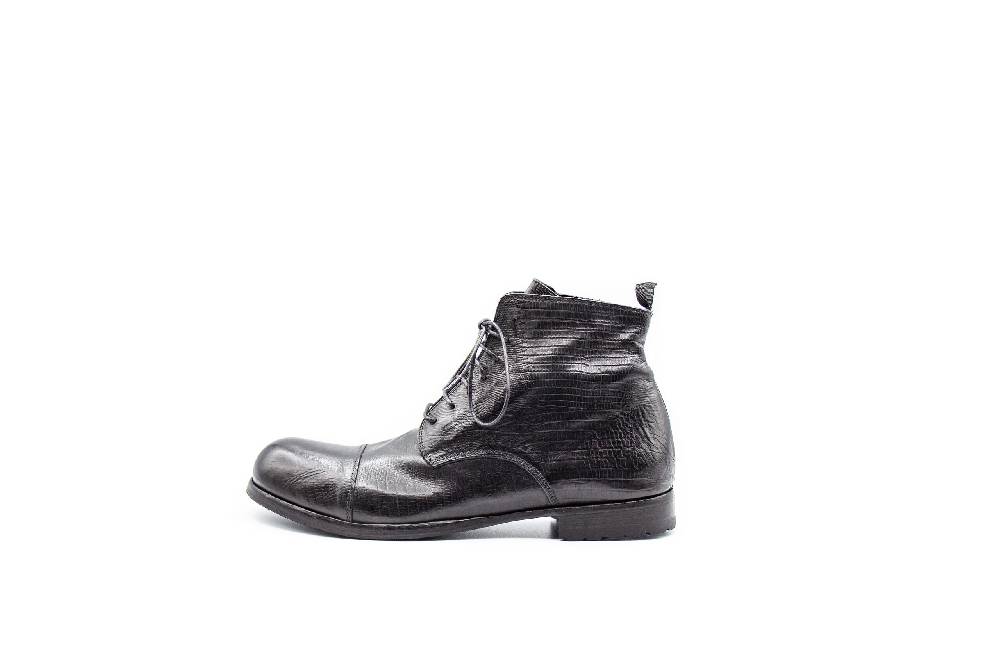 King Tartufoli BLACK MAN ANKLE BOOT Offerta natalizia