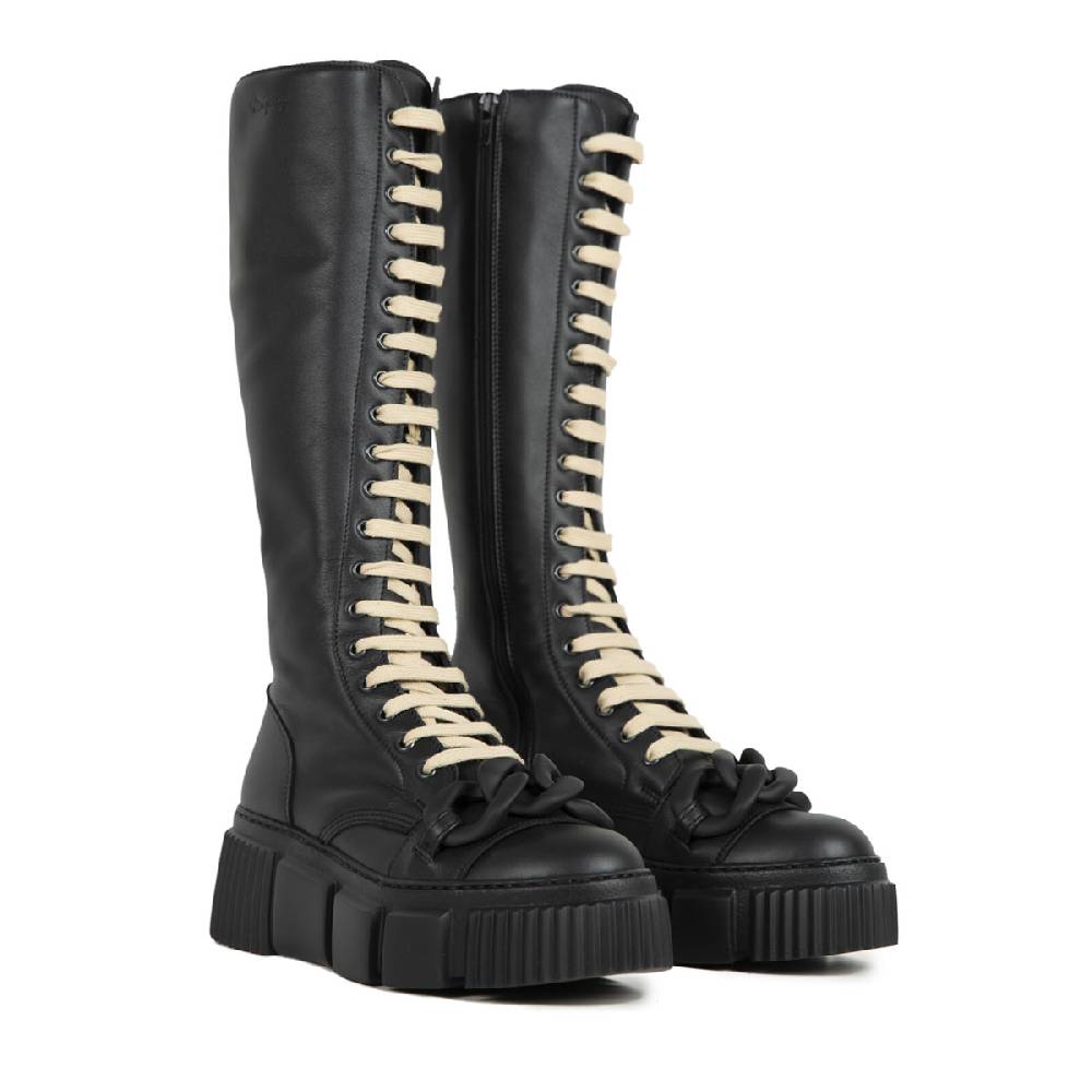 Le Dangerouge Ophelia Tall Beige Laces Prezzo Ridotto
