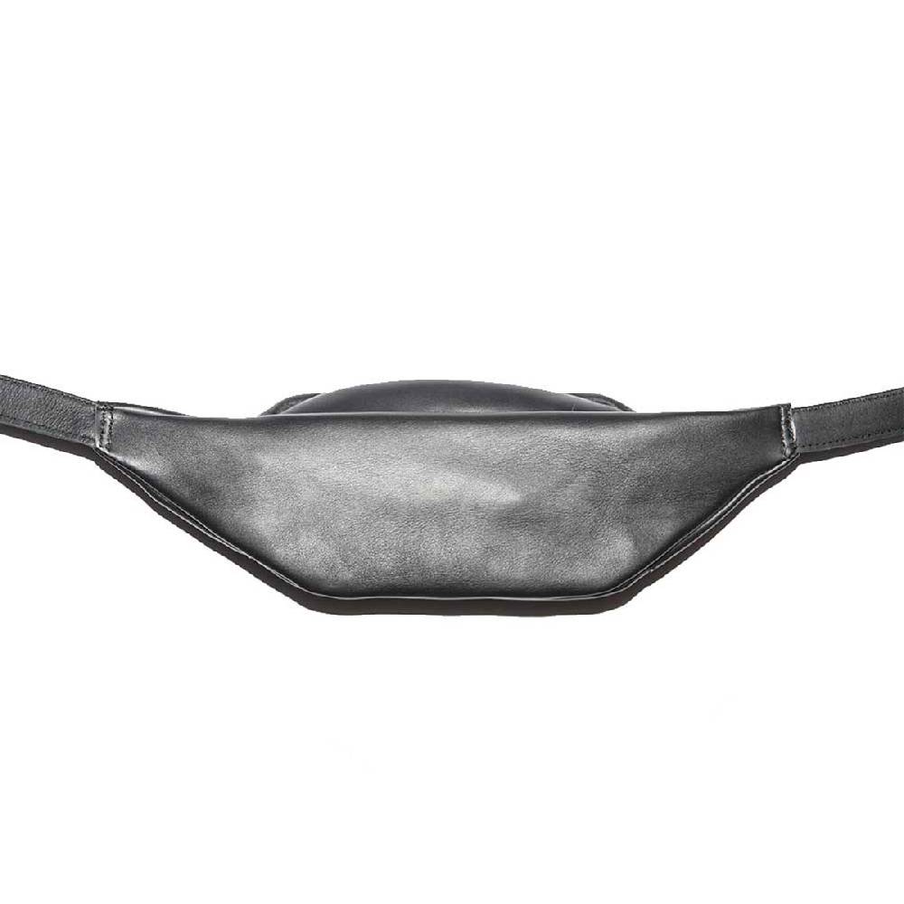 Le Dangerouge Fanny Pack Leather Black Hole Promozione