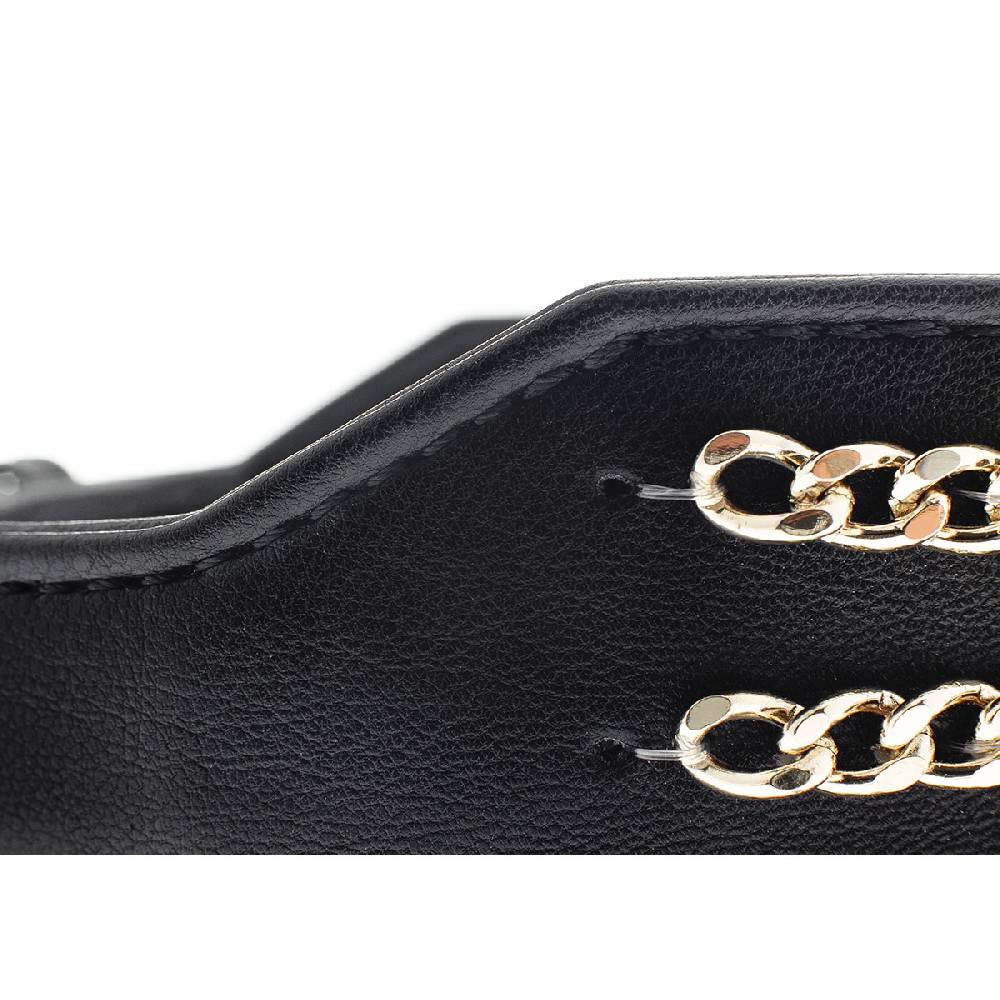 Le Dangerouge Big dog collar black Soddisfazione Garantita
