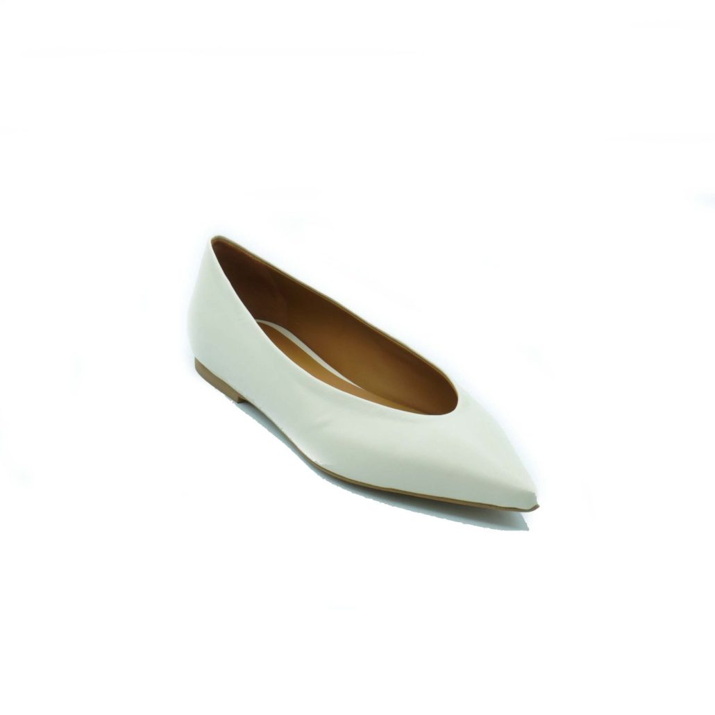 Lea Gu ballerina in nappa, tacco 10mm Qualità