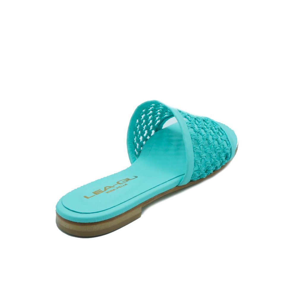 Lea Gu ciabattina in nappa, fascia frontale, tacco10mm Presa