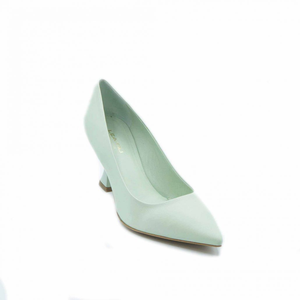 Lea Gu decollete’ in nappa , tacco in plex 70 mm Sottocosto
