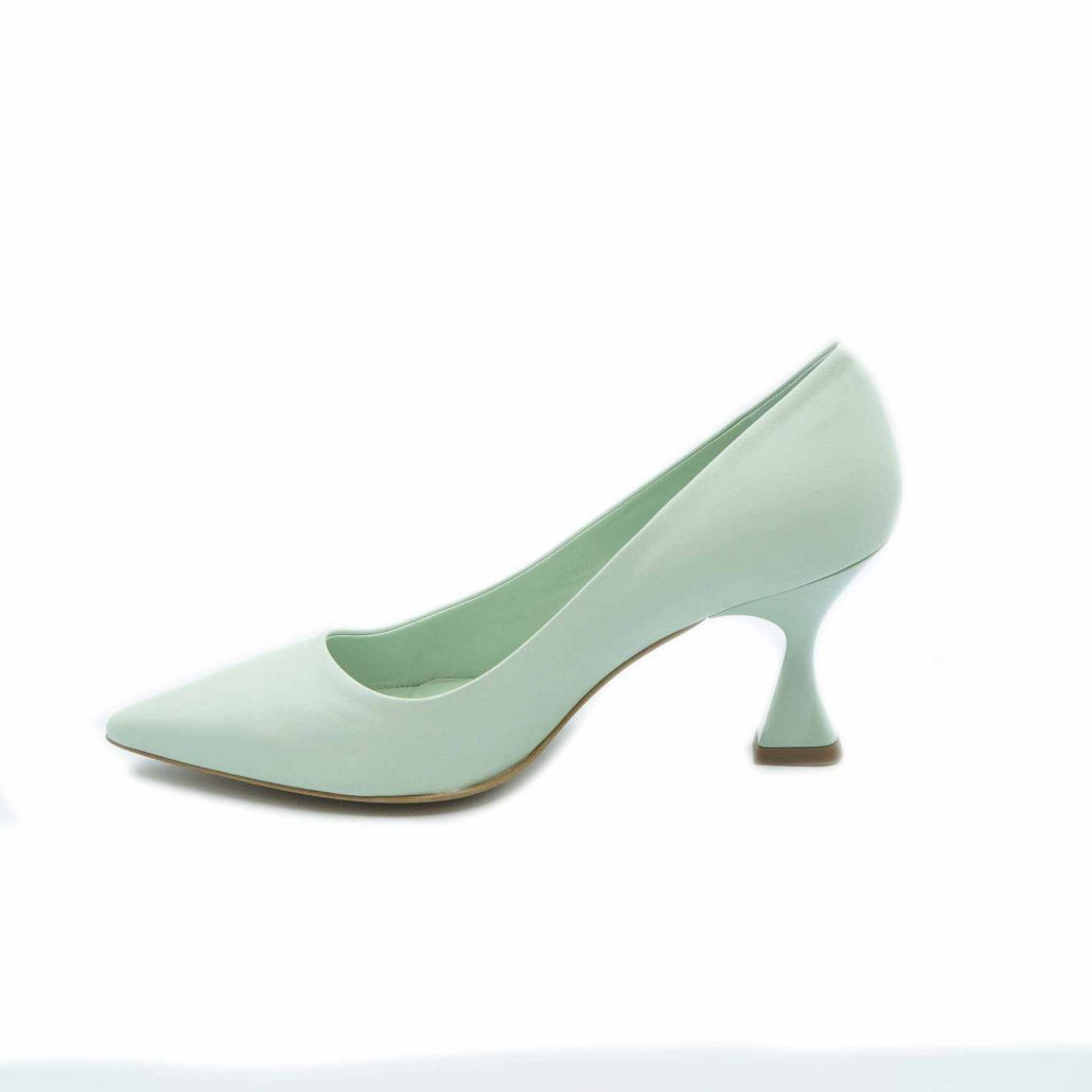 Lea Gu decollete’ in nappa , tacco in plex 70 mm Sottocosto