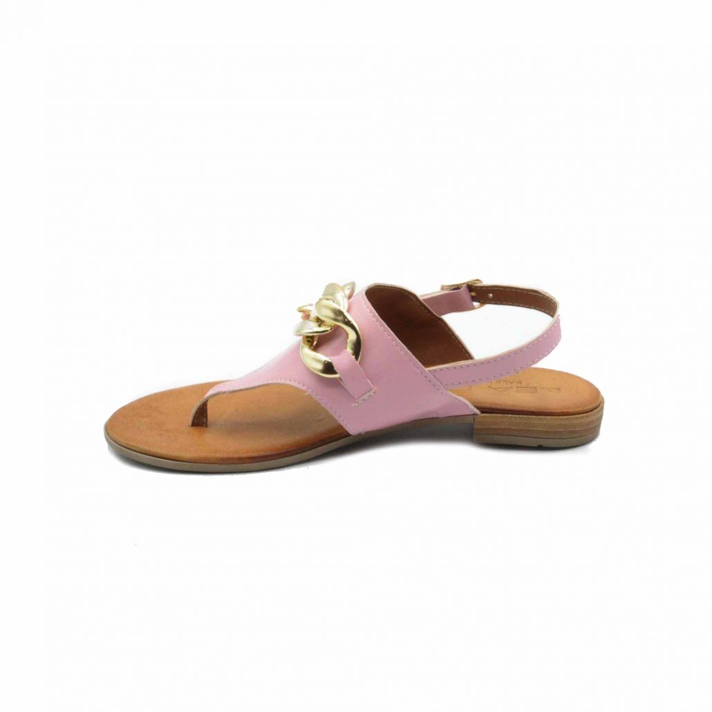 Lea Gu infradito in nappa, accessorio frontale, cinturino in caviglia, tacco 15 mm Presa