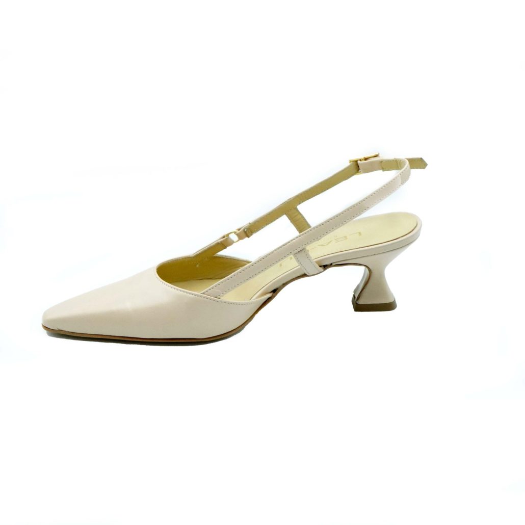 Lea Gu slingback in nappa,tacco 50mm 2025
