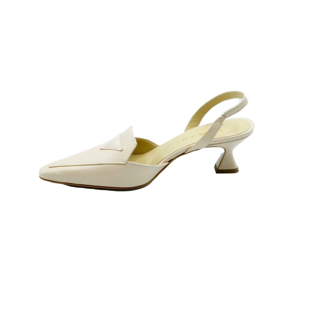 Lea Gu slingback in nappa,tacco 50mm Italy
