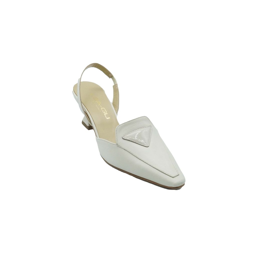 Lea Gu slingback in nappa,tacco 50mm Italy