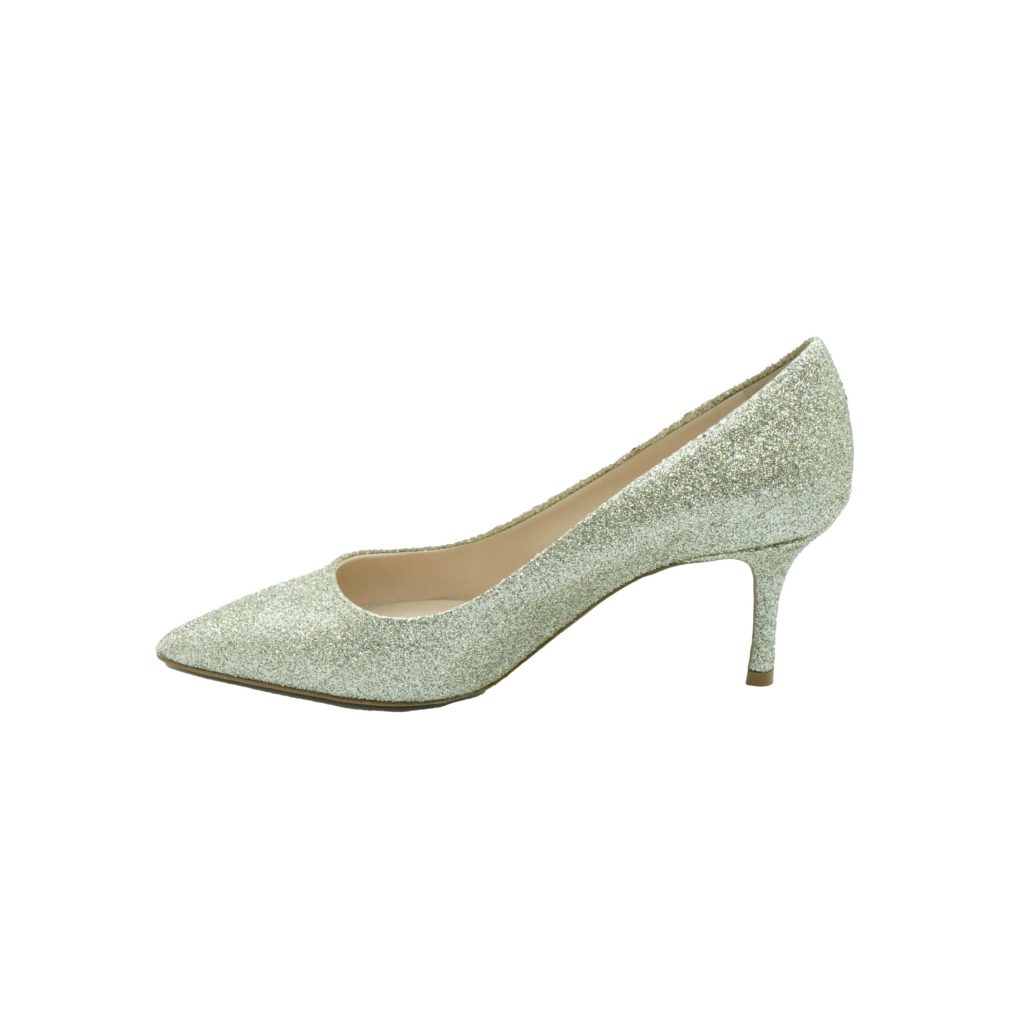 Lea Gu scarpa con tacco in nappa glitter, tacco 65mm Shopping Online