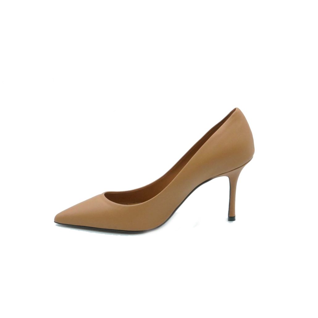 Lea Gu scarpa con tacco in nappa, tacco 85mm Economico