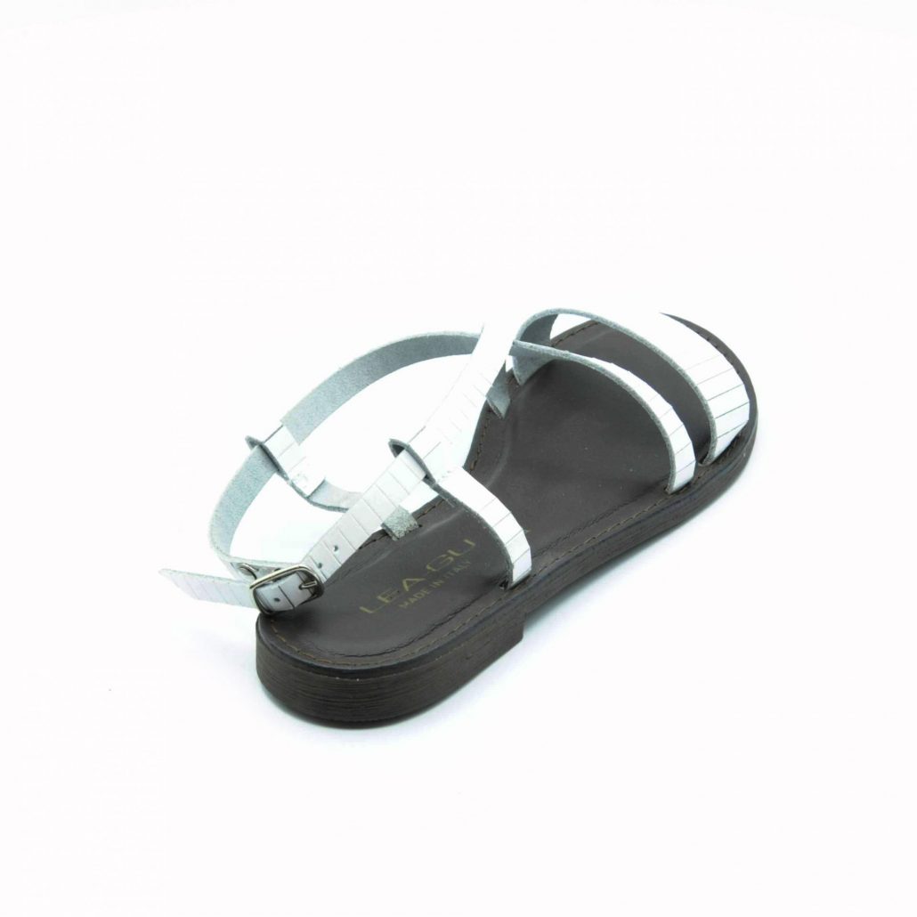 Lea Gu sandalo in nappa, fascia frontale, tacco 15 mm Moda