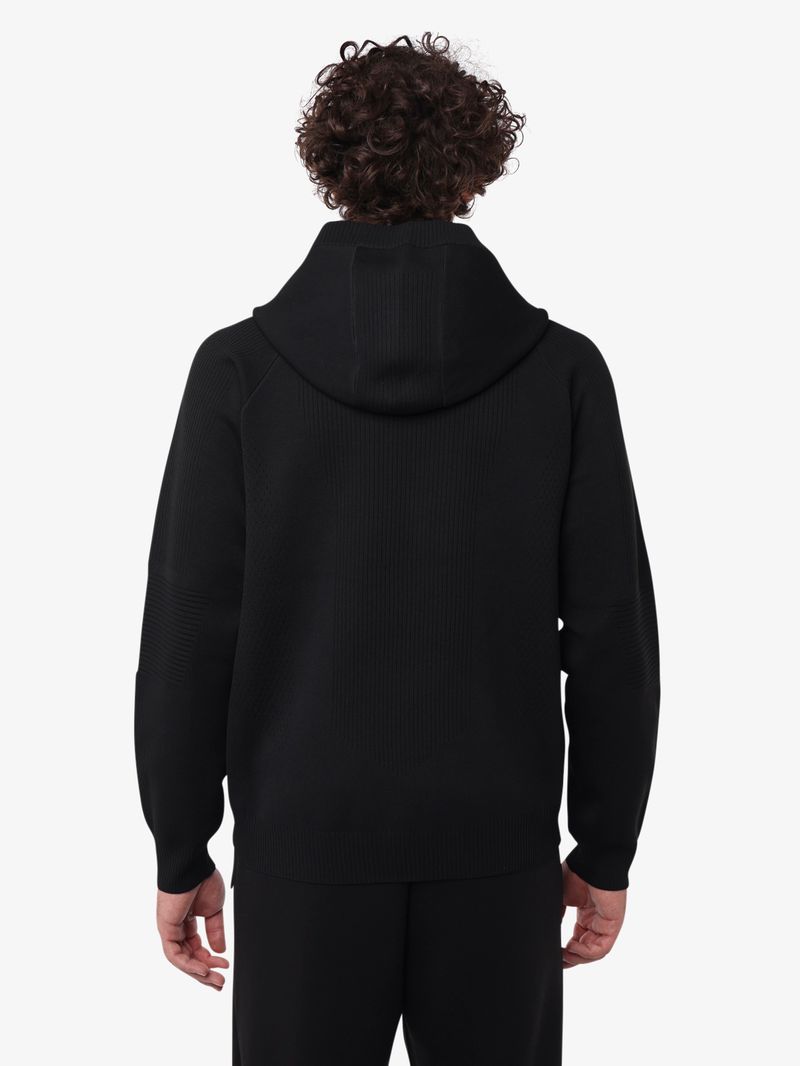Jaked MAGLIA CAPPUCCIO FULL ZIP SPORT COSY Nuovo