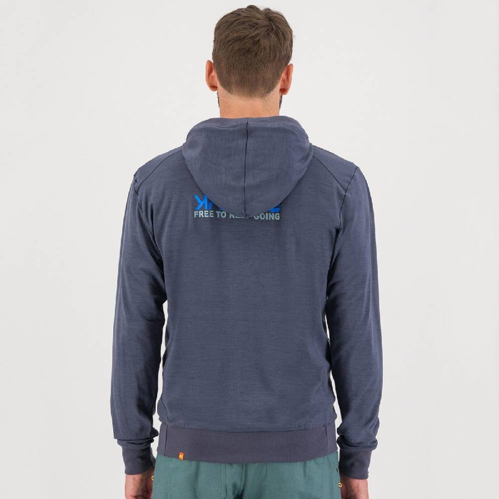 Karpos COPPOLO MERINO FULL ZIP HOODIE Sconto