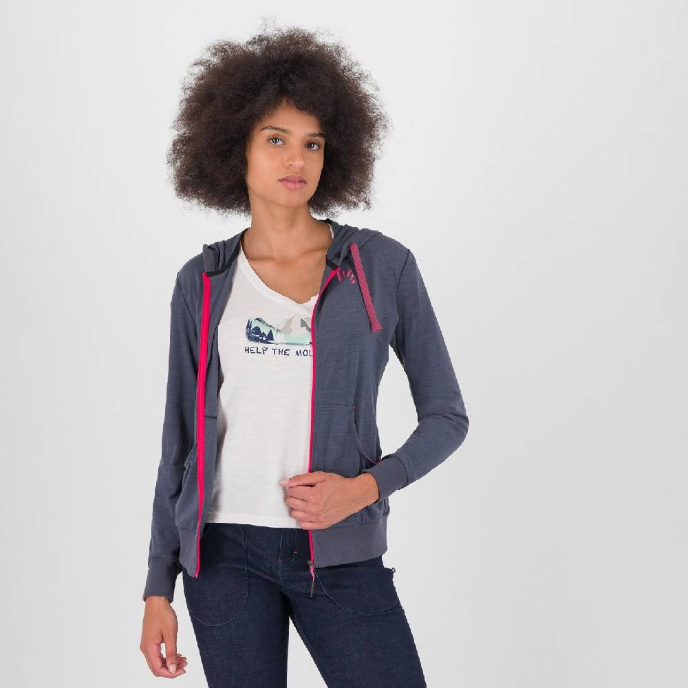 Karpos COPPOLO MERINO W FULL ZIP HOODIE Pezzi Unici