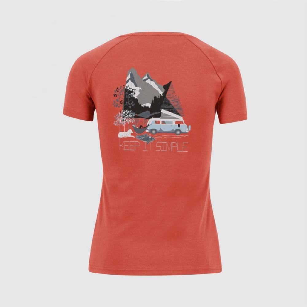 Karpos GENZIANELLA W T-SHIRT Promozione Limitata
