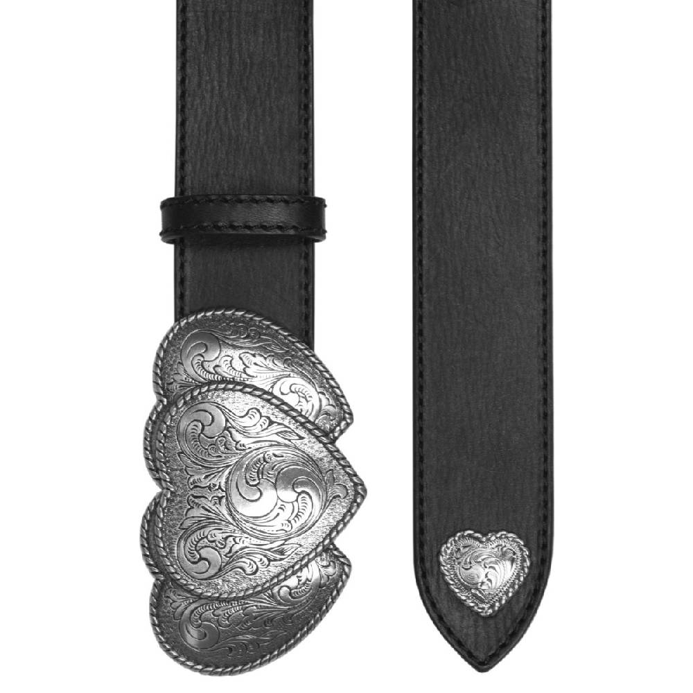 Kate Cate QUEEN OF HEARTS IN BLACK CALFSKIN NAPPA Pezzi Unici