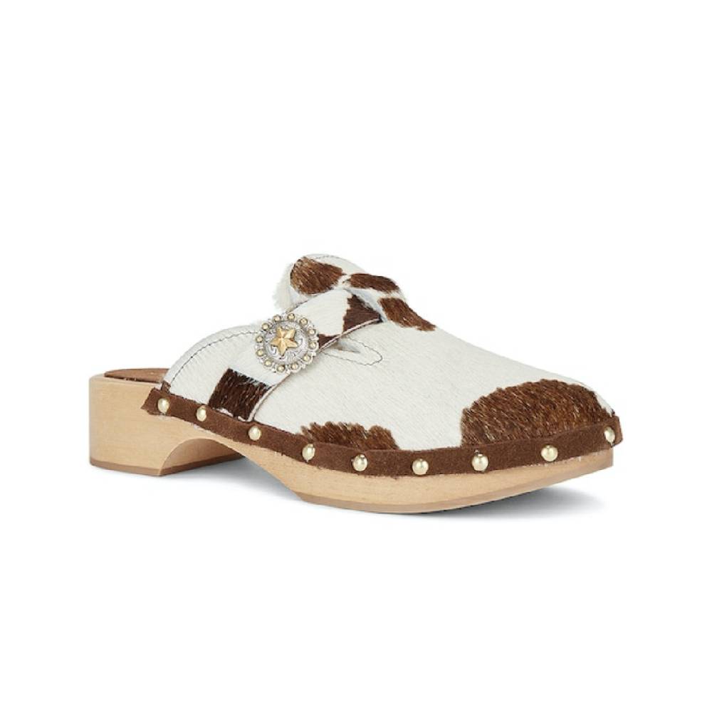 Kate Cate ALLEGRA CLOGS PONY COW Economico