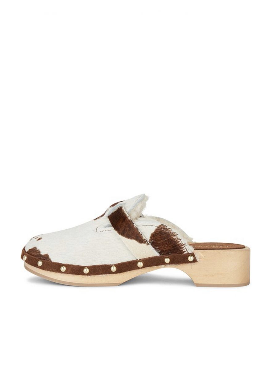 Kate Cate ALLEGRA CLOGS PONY COW Economico