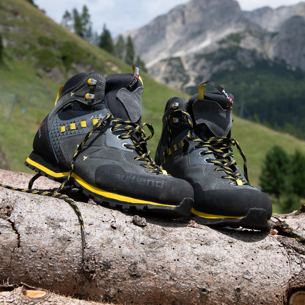 Kayland VITRIK MID GTX DARK GREY-YELLOW In Vendita