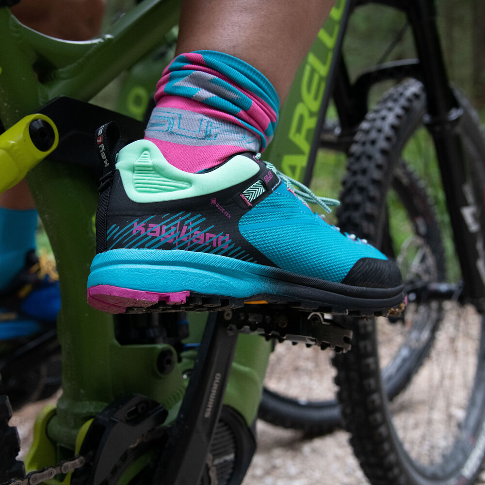Kayland GRIMPEUR AD W'S GTX TURQUOISE-FUCHSIA Qualità