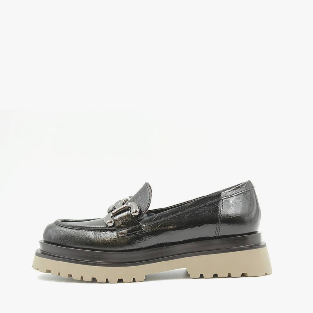 Laura Bellariva Scarpa mocassino nero 2025
