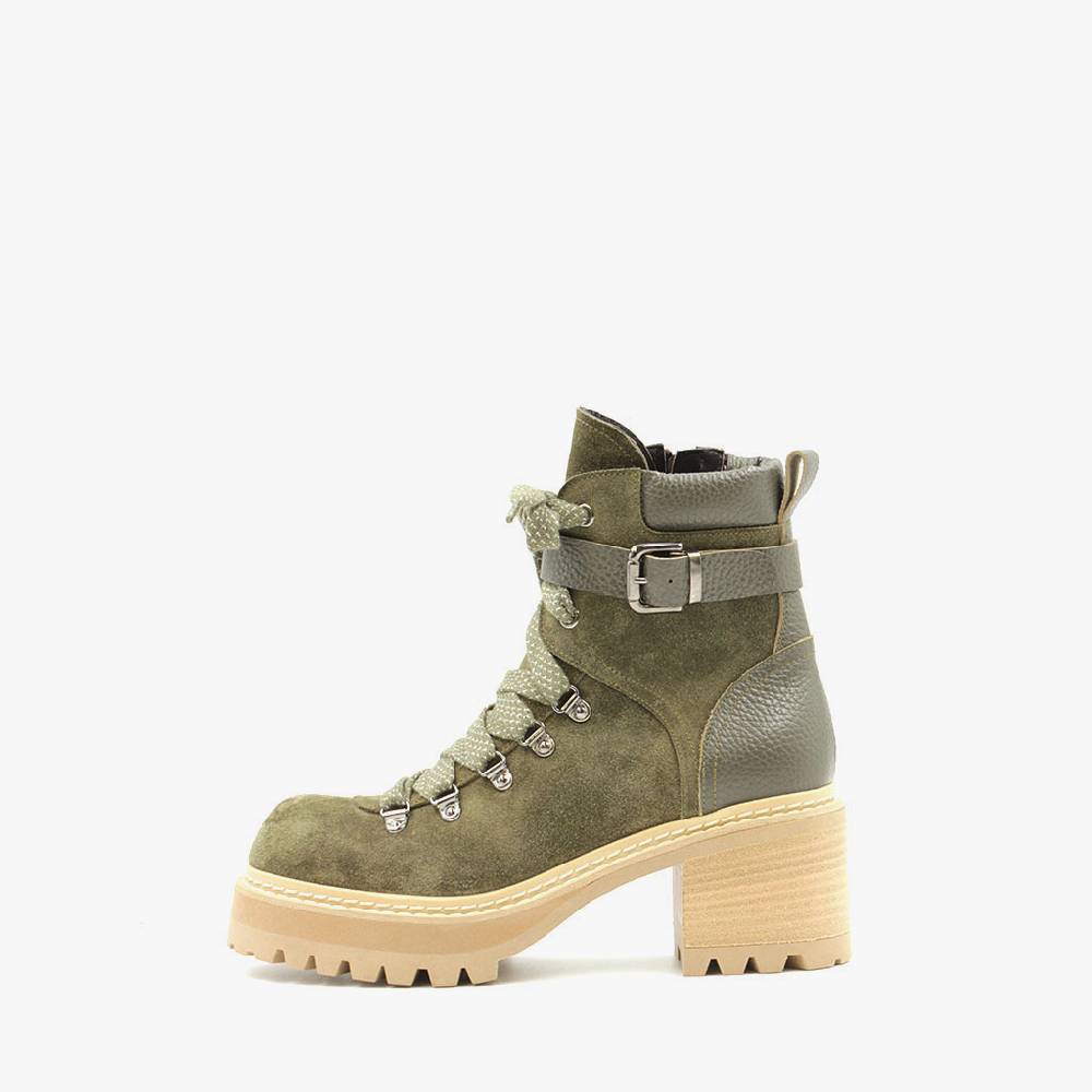Laura Bellariva Tronchetto camoscio verde Shopping Online