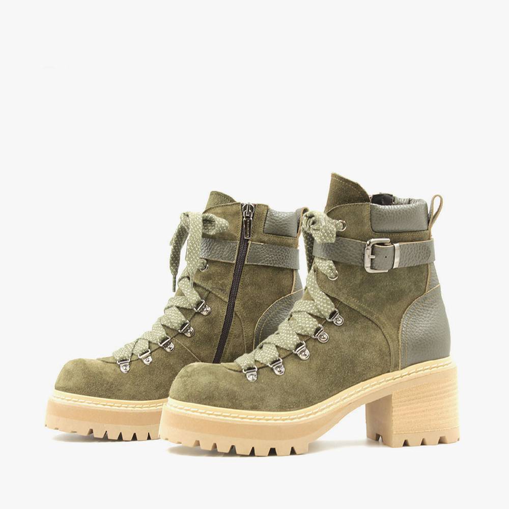 Laura Bellariva Tronchetto camoscio verde Shopping Online