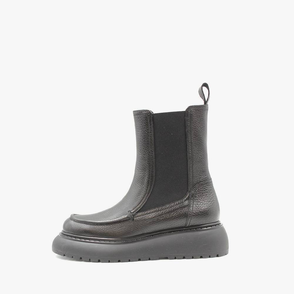 Laura Bellariva Anfibio combat nero Outlet