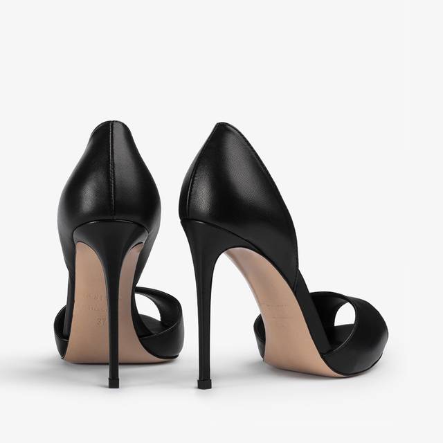 Le Silla Sandalo pelle nero Promozione