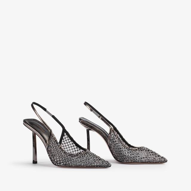 Le Silla Slingback gioiello rete peltro Negozi Online