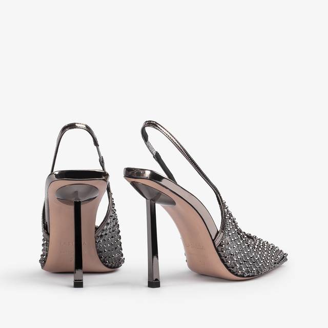 Le Silla Slingback gioiello rete peltro Negozi Online