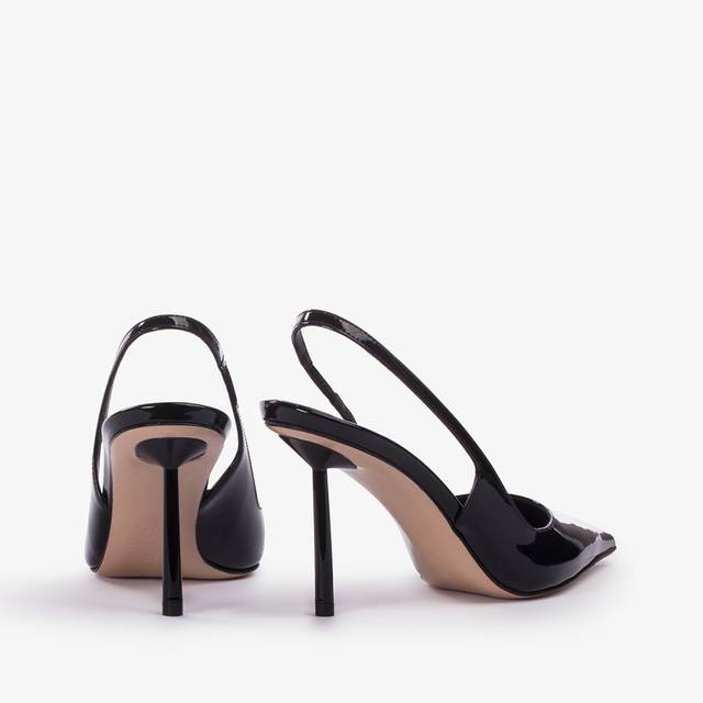 Le Silla Slingback vernice nera Hotsell