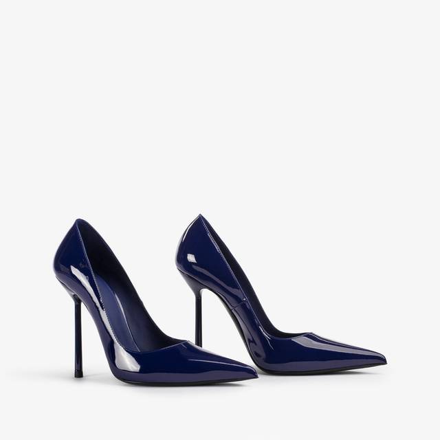 Le Silla Décolleté vernice blu lazuli Nuova